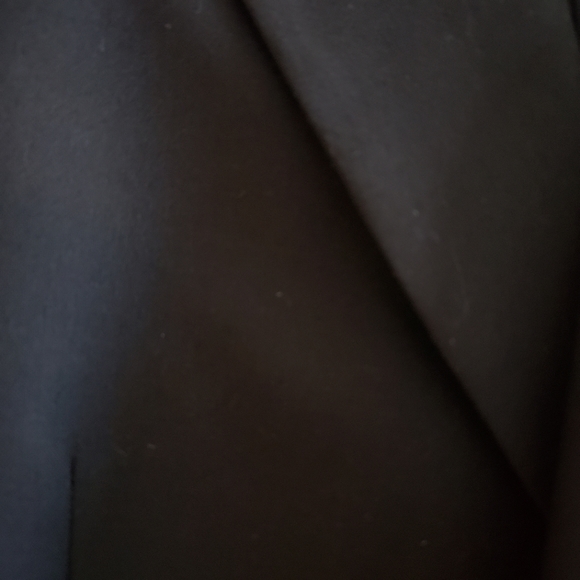 Black 3 button jacket metal buttons Italian cut Wool Enrico Gelini 38R - Picture 6 of 6